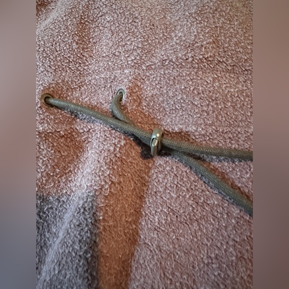 We The Free by Free People New Sadie Surplus Tunic Fleece Jacket Brown S Fits XL - Picture 9 of 16